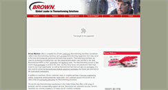 Desktop Screenshot of brown-machine.com